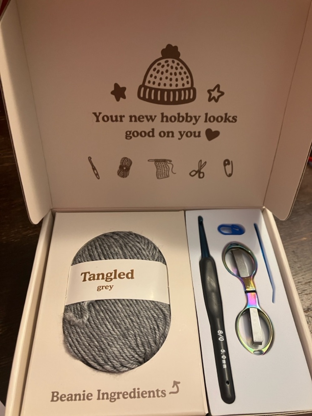 Tangled Crochet Beanie Kit